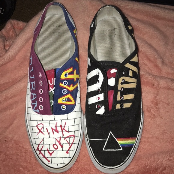led zeppelin converse shoes